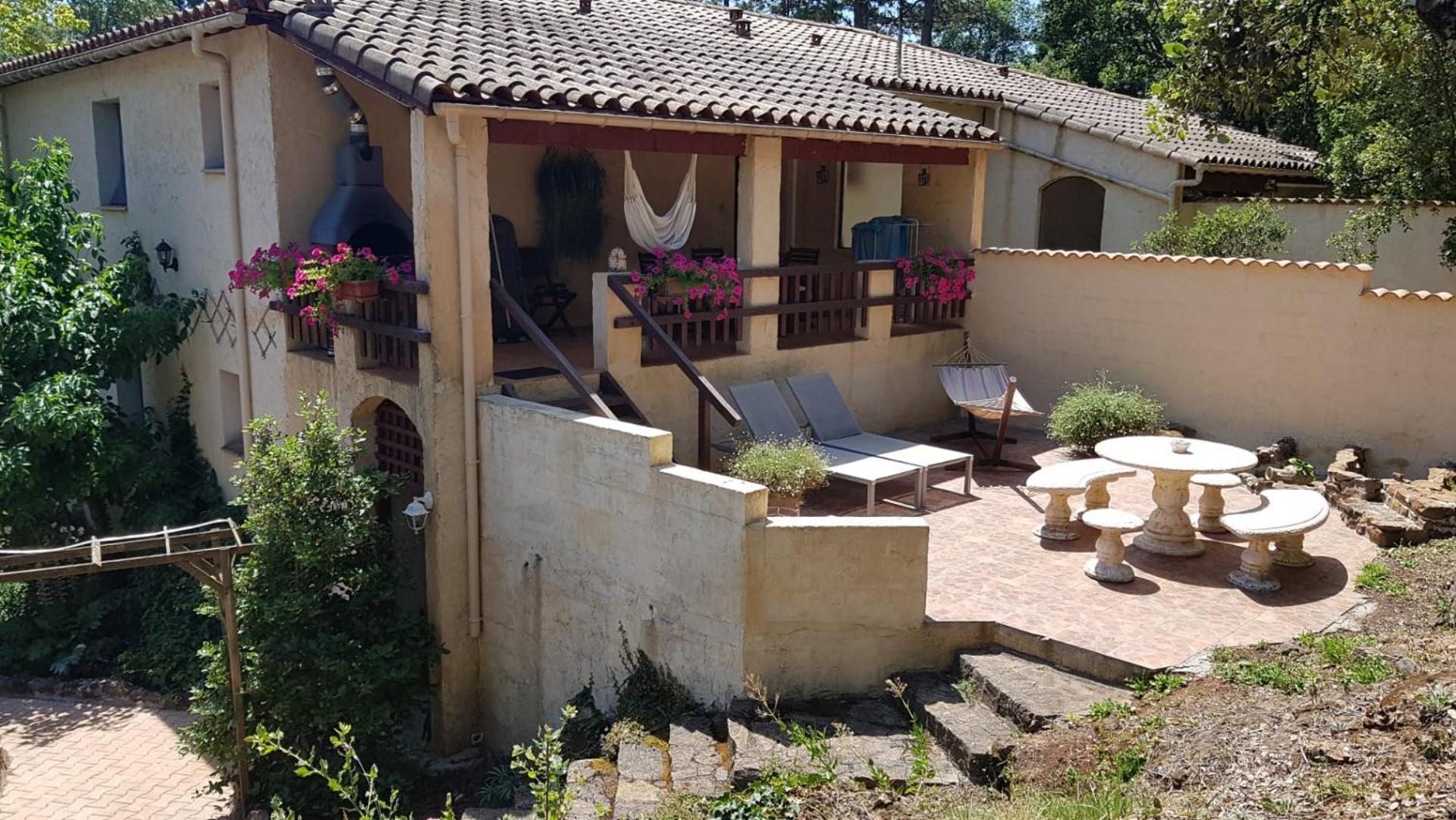 Les Jardins De Valaurie Hotel Anduze Exterior photo
