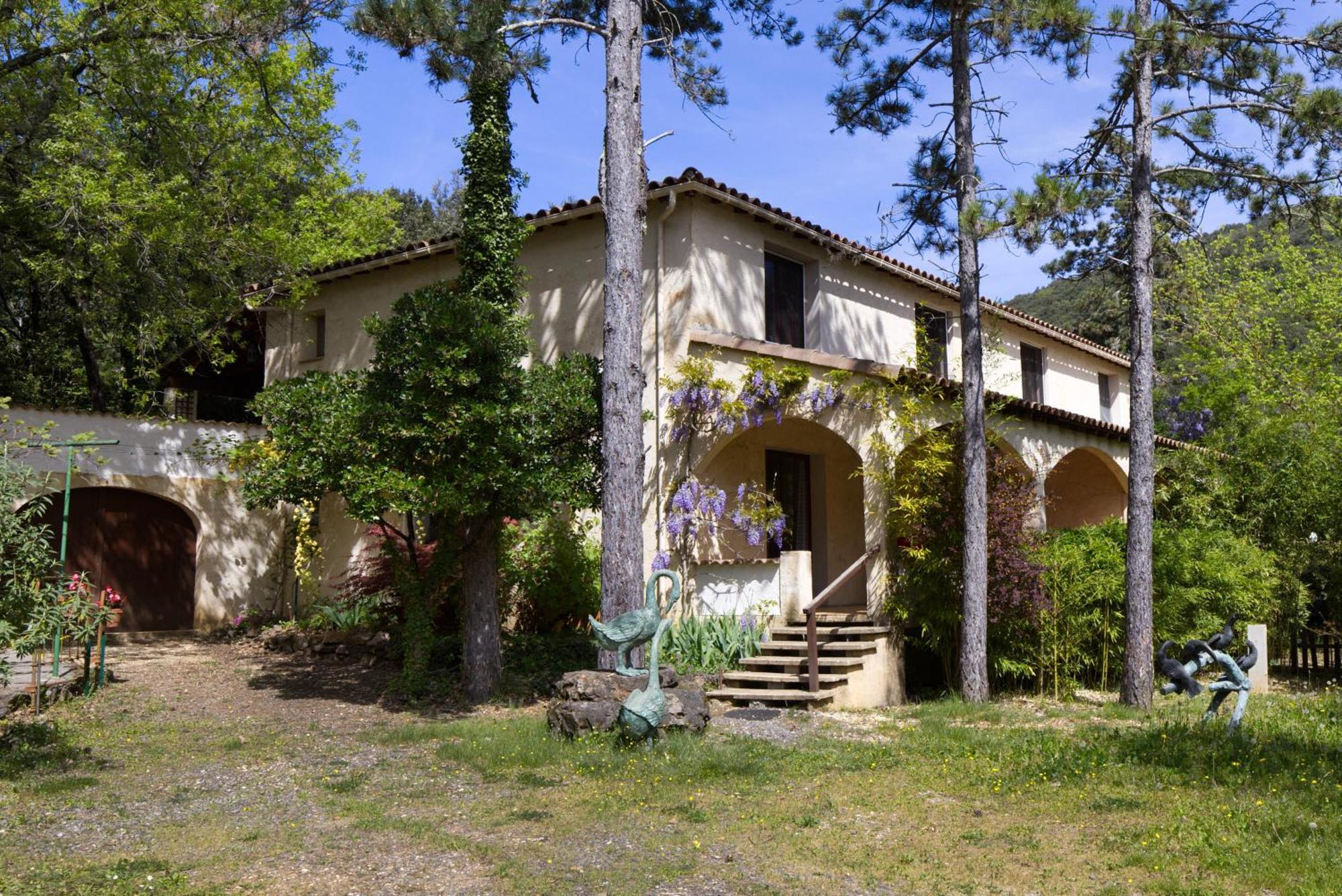 Les Jardins De Valaurie Hotel Anduze Exterior photo